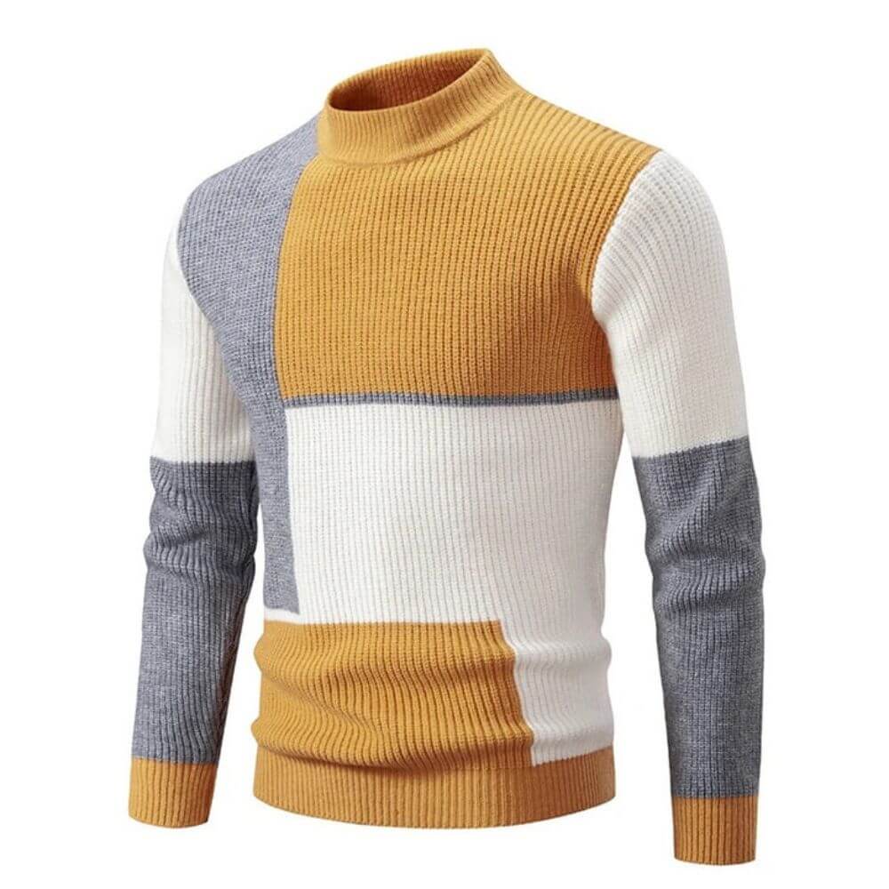 Gerardo™ - Maglione Colorblock da Uomo