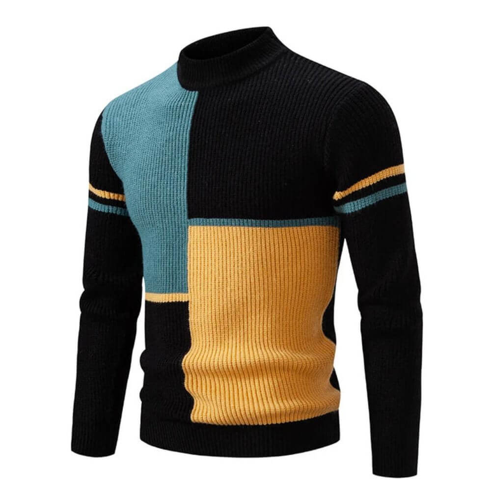 Gerardo™ - Maglione Colorblock da Uomo