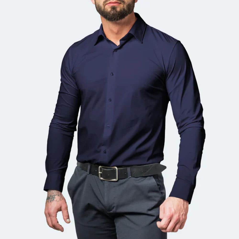 Camicia Slim Fit Antipiega